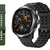 ULEFONE smartwatch Armor Watch Pro, 2x λουράκια, heart rate, 1.50" AMOLED, GPS, 5 ΑΤΜ/IP68/IP69K/MIL-STD-810H, μαύρο