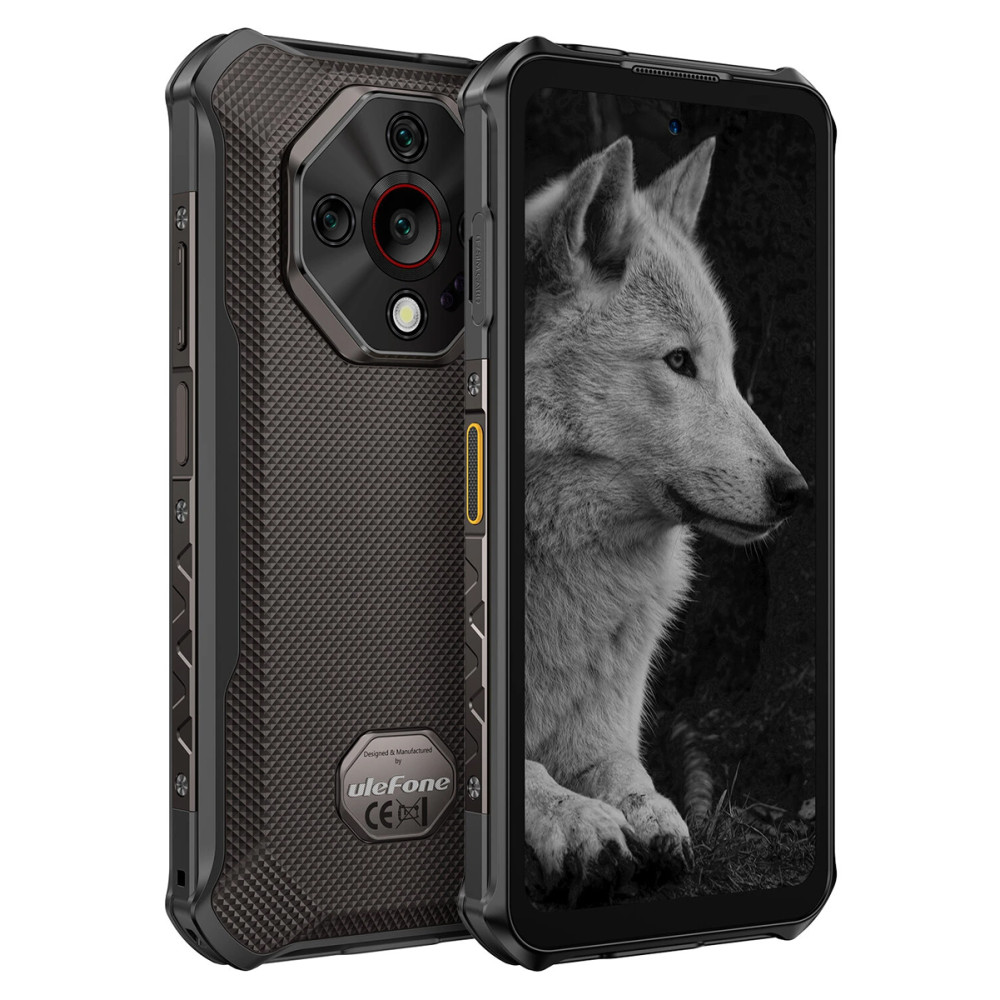 ULEFONE smartphone Armor X16 Pro, 6.56", 8/256GB, 5G, 10360mAh, IP68/IP69K/MIL-STD-810H, μαύρο