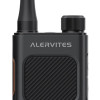 ALERVITES ασύρματος πομποδέκτης AT2, 2W, UHF 400-480MHz, Bluetooth, γκρι
