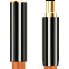 CABLETIME καλώδιο προέκτασης ήχου 3.5mm CT-AV311-P11FG, gold plated, 0.5m, μαύρο