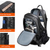 ARCTIC HUNTER τσάντα πλάτης B00387 με θήκη laptop 15.6", 26L, USB, μαύρη