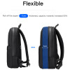ARCTIC HUNTER τσάντα πλάτης B00410 με θήκη laptop 15.6", πτυσσόμενη, 21L, μαύρη