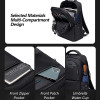 ARCTIC HUNTER τσάντα πλάτης B00477 με θήκη laptop 15.6", 18L, μαύρη