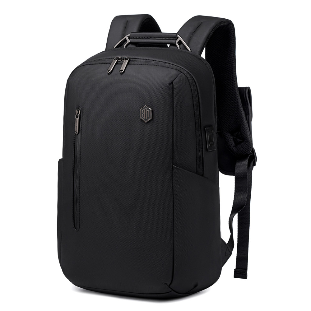 ARCTIC HUNTER τσάντα πλάτης B00915 με θήκη laptop 15.6", USB, 20L, μαύρη