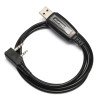 BAOFENG καλώδιο USB σε 2 pin BFG-CBL για προγραμματισμό πομποδεκτών, 1m, μαύρο