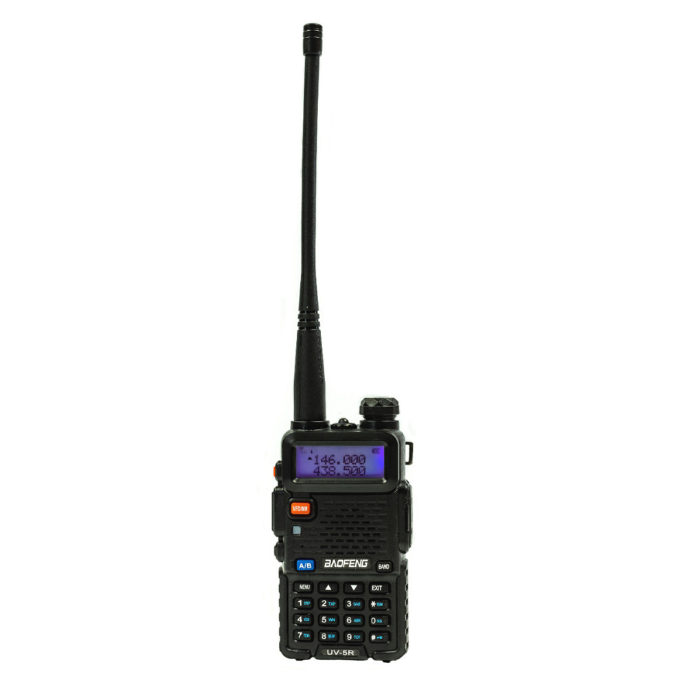 BAOFENG ασύρματος πομποδέκτης UV-5R, VHF/UHF, 5W, μαύρος