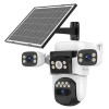 VSTARCAM smart ηλιακή κάμερα BG621SR, triple lens, 2MP, 4G, SD, PTZ, IP66
