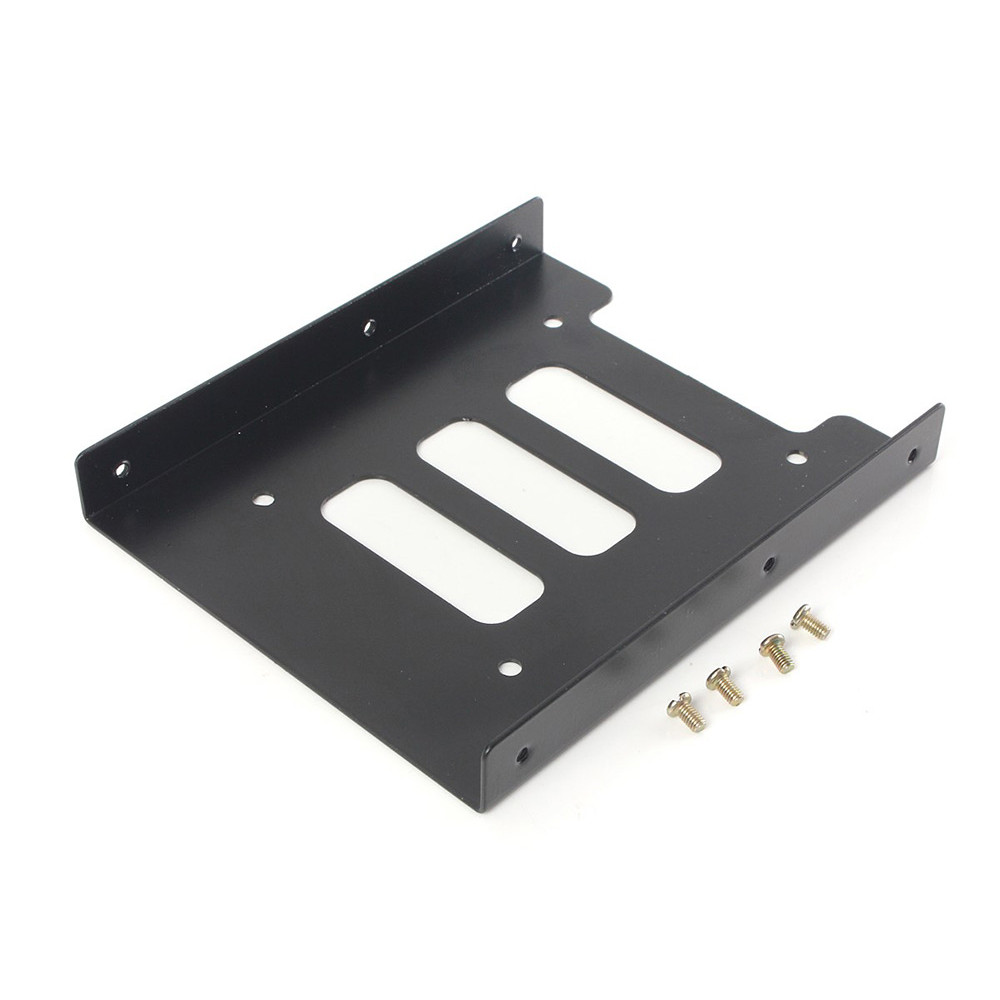POWERTECH tray 3.5" για 2.5" HDD/SSD BRAT-001, μεταλλικό, μαύρο