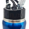 BRUNO θερμός BRN-0070, με καλαμάκι & γάντζο, anti-slip, 750ml, μπλε