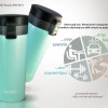 BRUNO θερμός BRN-0071, με κλείδωμα, anti-slip, 400ml,γαλάζιο