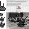 BRUNO τηγάνι Granit Premium BRN-0114 με αντικολλητική επίστρωση, 28cm