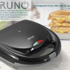 BRUNO τοστιέρα BRN-0167, 2 θέσεων, 800W, αντικολλητικές πλάκες, μαύρη