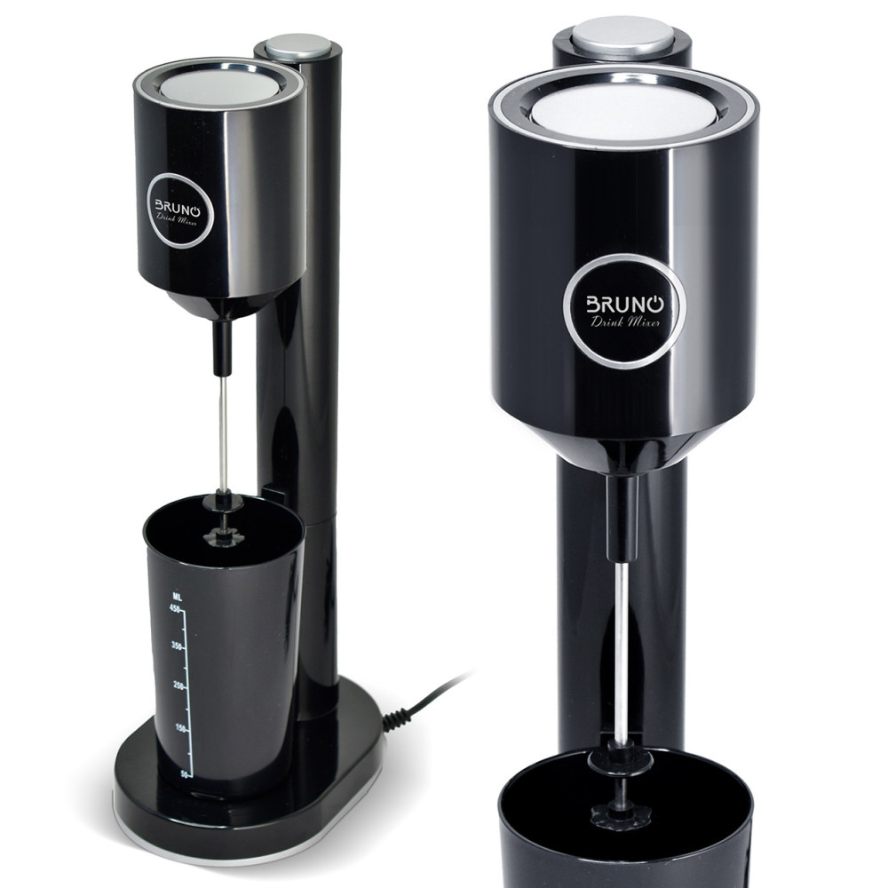 BRUNO φραπεδιέρα επιτραπέζια BRN-0183 100W με δοχείο 450ml, μαύρη