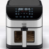 BRUNO φριτέζα αέρος BRN-0194, 8lt, 1800W, inox/μαύρη