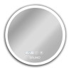 BRUNO καθρέφτης μπάνιου LED BRN-0199, στρόγγυλος, 24W, Φ60cm, IP67
