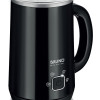 BRUNO συσκευή 4 σε 1 για ζεστό-κρύο αφρόγαλα BRN-0204, 280ml, 500W, ILAG επίστρωση, OTTER controler, μαύρη