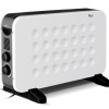 BRUNO θερμοπομπός BRN-0206, 2000W, με θερμοστάτη & ανεμιστήρα, λευκός