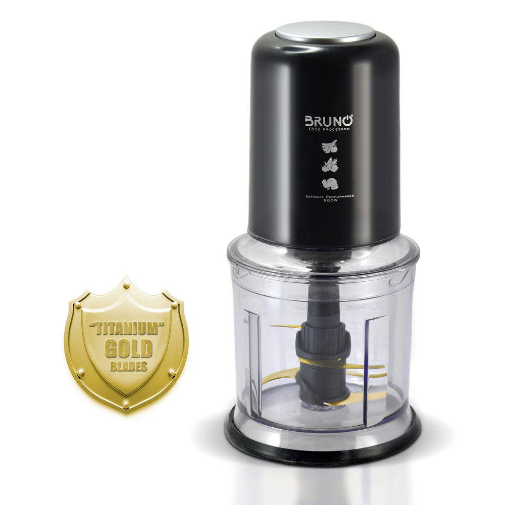 BRUNO πολυκόπτης BRN-0247, 500W, 700ml, 4 λεπίδες, μαύρο