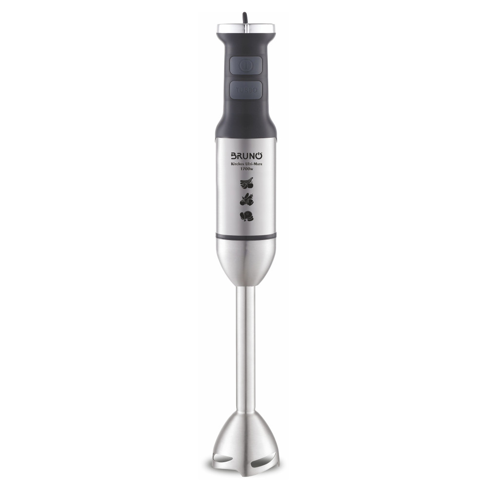 BRUNO ραβδομπλέντερ BRN-0249, 1700W, ρυθμιζόμενη ταχύτητα, 4 λεπίδες, inox-μαύρο