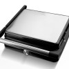 BRUNO γκριλιέρα BRN-0251, 2000W, με ρυθμιζόμενο θερμοστάτη, inox-μαύρη