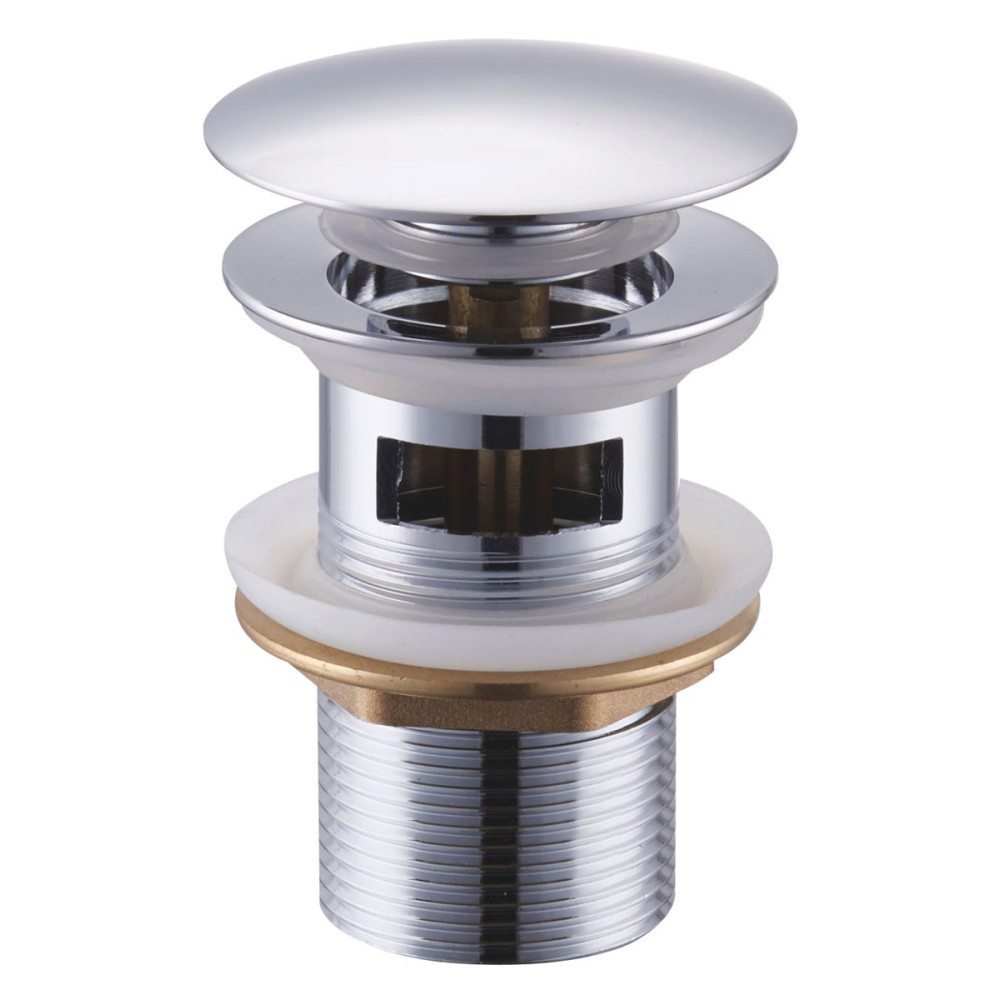 BRUNO βαλβίδα νιπτήρα Pop Up BRN-0314, 1-1/4", ορειχάλκινη, χρωμέ