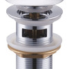 BRUNO βαλβίδα νιπτήρα Pop Up BRN-0314, 1-1/4", ορειχάλκινη, χρωμέ