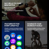 ZEBLAZE smartwatch Btalk 3 Plus, heart rate, 1.39" IPS, χρυσό