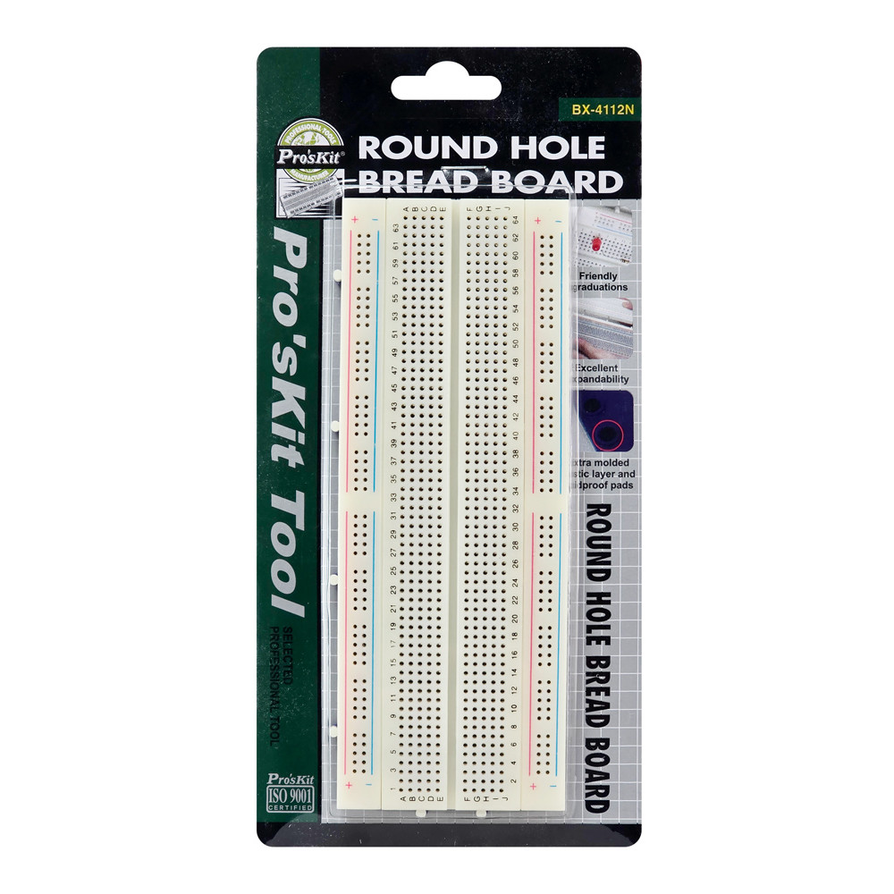 PROSKIT breadboard BX-4112N 840 θέσεων, 64x171mm