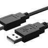 CABLETIME καλώδιο USB 2.0 C161-AMAM, 480Mbps, 0.5m, μαύρο