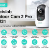 BOTSLAB smart κάμερα C221, 5MP/3K, WiFi, 360° PTZ, SD