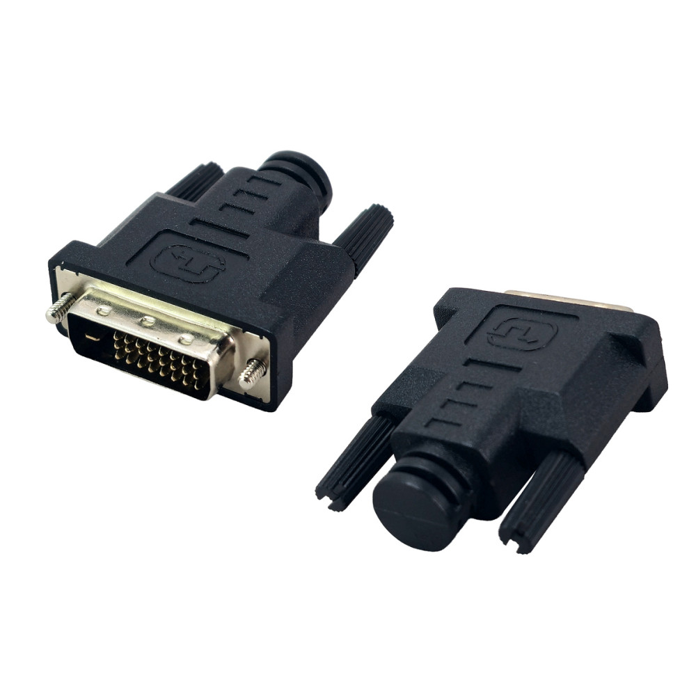 POWERTECH DVI display emulator plug CAB-DVI013, 4K/60Hz, μαύρο