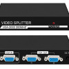 POWERTECH VGA splitter CAB-G031, 2 σε 1, 1920x1440px, μαύρο