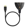 POWERTECH HDMI Switch CAB-H077, 3 σε 1, 4K, 0.50m, μαύρο