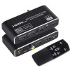 HDMI switch CAB-H150 με τηλεχειριστήριο, 4 σε 1, 4K/60Hz, μαύρο