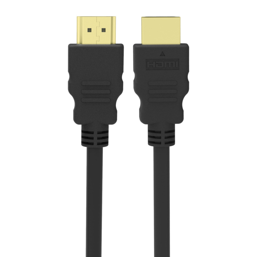 POWERTECH καλώδιο HDMI CAB-H174 με Ethernet, 4K/60Hz, 18 Gbps, 1m, μαύρο