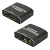 POWERTECH HDMI audio extractor CAB-H181, 4K/60Hz, γκρι