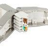 POWERTECH βύσμα δικτύου RJ45 CAB-N351, CAT 6A STP, tool-free, μεταλλικό