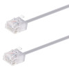 POWERTECH καλώδιο δικτύου CAB-N445, Cat 6A U/UTP, ultra slim, copper, 500MHz, 10m, γκρι