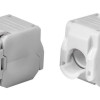 POWERTECH keystone module RJ45 female CAB-N449, Cat.6Α UTP 180°, λευκό