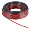 POWERTECH καλώδιο ήχου 2x 0.50mm² CAB-SP003, CCA, 10m, μαύρο & κόκκινο