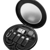 POWERTECH all in one κιτ φόρτισης με καλώδιο & αντάπτορες CAB-U161, 60W, 30cm, μαύρο