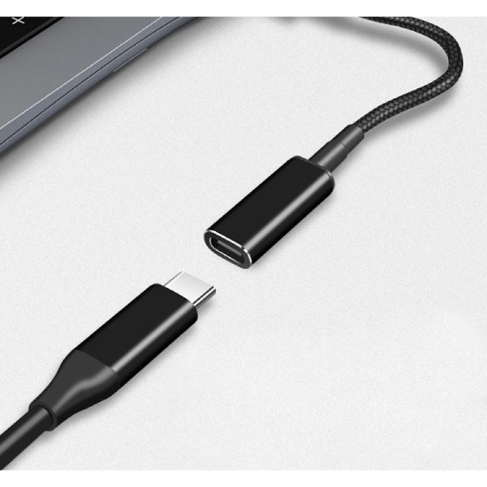 POWERTECH αντάπτορας τροφοδοσίας laptop CAB-UC073, USB-C σε HP 4.8x1.7mm, μαύρος