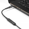 POWERTECH αντάπτορας τροφοδοσίας laptop CAB-UC074, USB-C σε HP 7.4x5.0mm, μαύρος