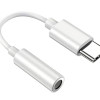POWERTECH αντάπτορας USB-C σε 3.5mm CAB-UC084, λευκός