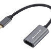 POWERTECH αντάπτορας USB-C σε HDMI CAB-UC086, 4K/60Hz, γκρι