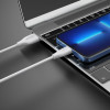 CELEBRAT καλώδιο USB-C σε USB CB-31A, 3A, 480Mbps, 1m, λευκό