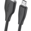 CELEBRAT καλώδιο micro USB σε USB CB-31, 3A, 480Mbps, 1m, μαύρο