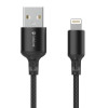 CELEBRAT καλώδιο Lightning σε USB CB-32, 2.4A, 1m, μαύρο