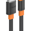 CELEBRAT καλώδιο micro USB σε USB CB-33M, flat, 2.1A, 1m, μαύρο