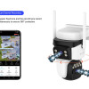 VSTARCAM smart ηλιακή κάμερα CB621DR, dual lens, 3MP, WiFi, SD, PTZ, IP66
